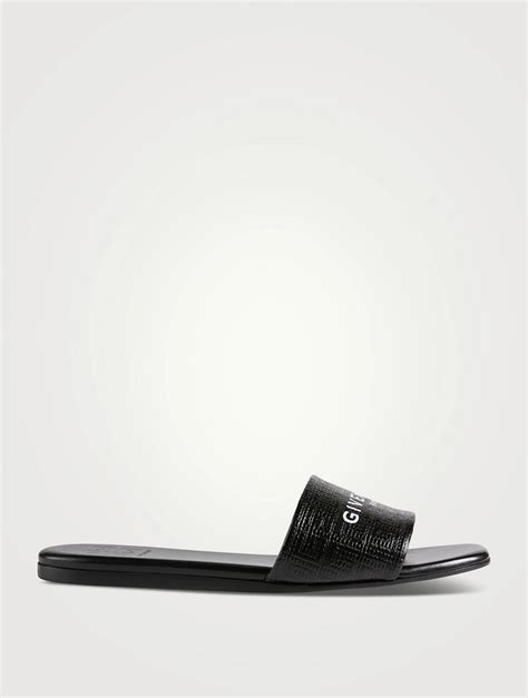 holt renfrew givenchy slides|GIVENCHY 4G Leather Slide Sandals .